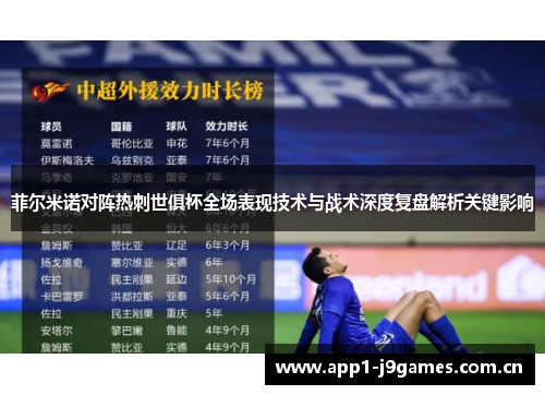 菲尔米诺对阵热刺世俱杯全场表现技术与战术深度复盘解析关键影响 菲尔米诺对阵热刺世俱杯全场表现技术与战术深度复盘解析关键影响